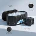 Cold Plunge Tub Built for Full-Body Recovery, 248 Gallon Capacity, 1HP Chiller, WiFi Control