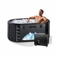 Cold Plunge Tub Built for Full-Body Recovery, 248 Gallon Capacity, 1HP Chiller, WiFi Control
