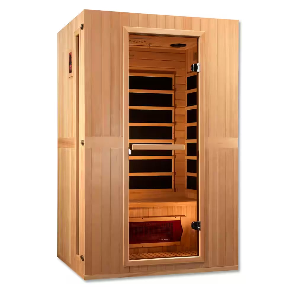 Infracolor 2-Person Upgraded Far Infrared Sauna with 6 Dual Tech Heaters