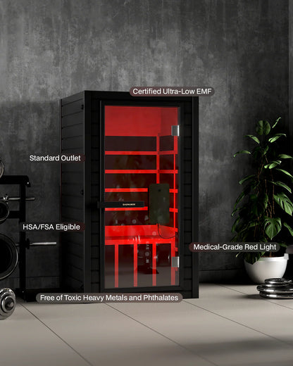 ® Solara: 1-Person Full Spectrum Infrared Sauna