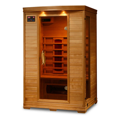 75-In H X 47.75-In W X 39.25-In D Hemlock Fir Wood Infrared Sauna