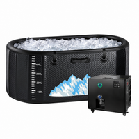Cold Plunge Tub Built for Full-Body Recovery, 248 Gallon Capacity, 1HP Chiller, WiFi Control