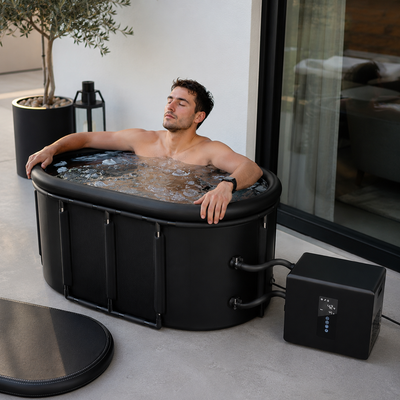 1/3HP Cold Plunge Chiller & 148 Gallon Ice Bath Tub | Pump & Filter Included | Cold Therapy & Recovery
