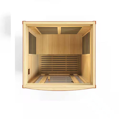 Infracolor 2-Person Upgraded Far Infrared Sauna with 6 Dual Tech Heaters