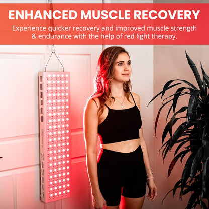 – Mitomax 2.0 Red Light Panel – Red Light Therapy for Face and Neck – Red Light & near Infrared Red Light Therapy – At-Home Red Light Therapy for Body