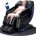 4D Massage Chair Full Body Extended Sl-Track Zero Gravity Shiatsu Recliner | 3 Zero-Gravity Angles,3-Zone Heat,Calf & Foot Rollers,Thai Stretch,10-Program+20-Technique,Ai Voice,Bluetooth,Wireless Charge