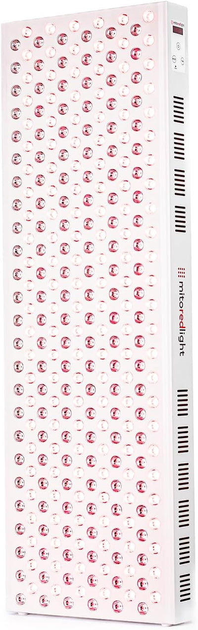 - Mitomega 2.0 Red Light Panel - Red Light Therapy for Face and Neck – Red Light Therapy Panel - Red Light & near Infrared Red Light Therapy - At-Home Red Light Therapy for Body